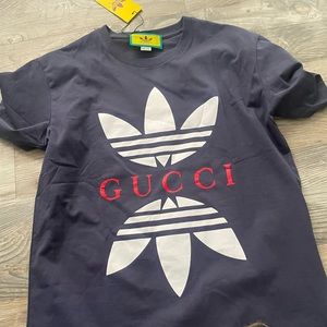 Mens unisex adidas Gucci tee